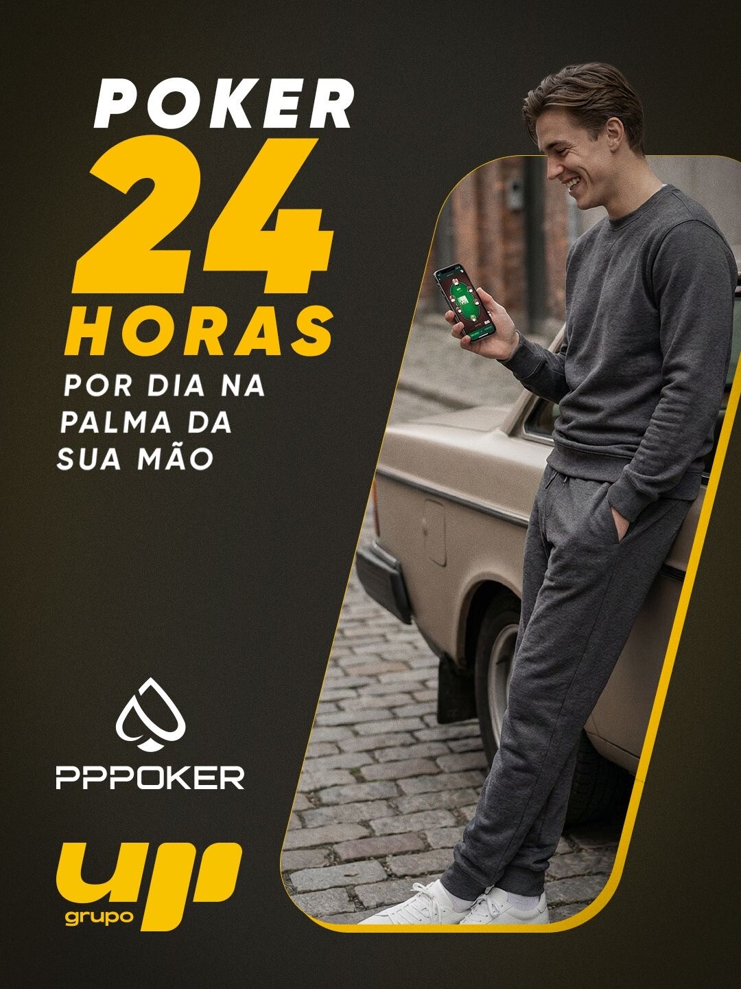 Poker online 24 horas com o Grupo UP
